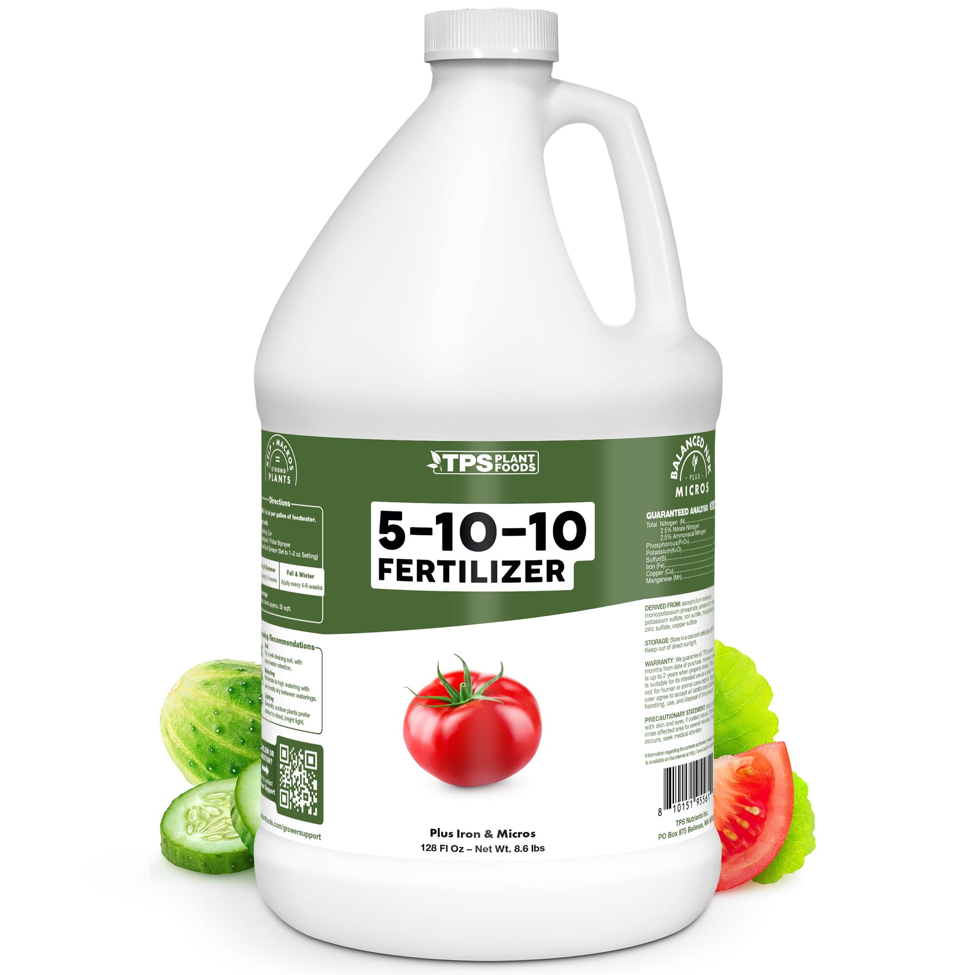 TPS Plant Foods 5-10-10 Liquid Fertilizer