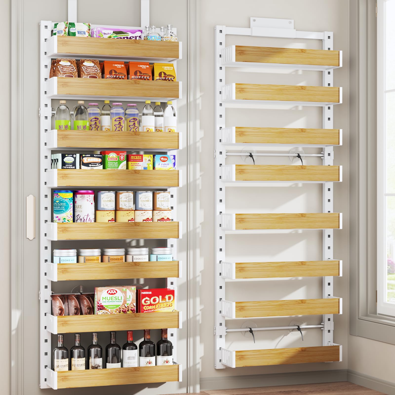 Photo 1 of DAOTENGQL 8-Tier Over the Door Pantry Organizer