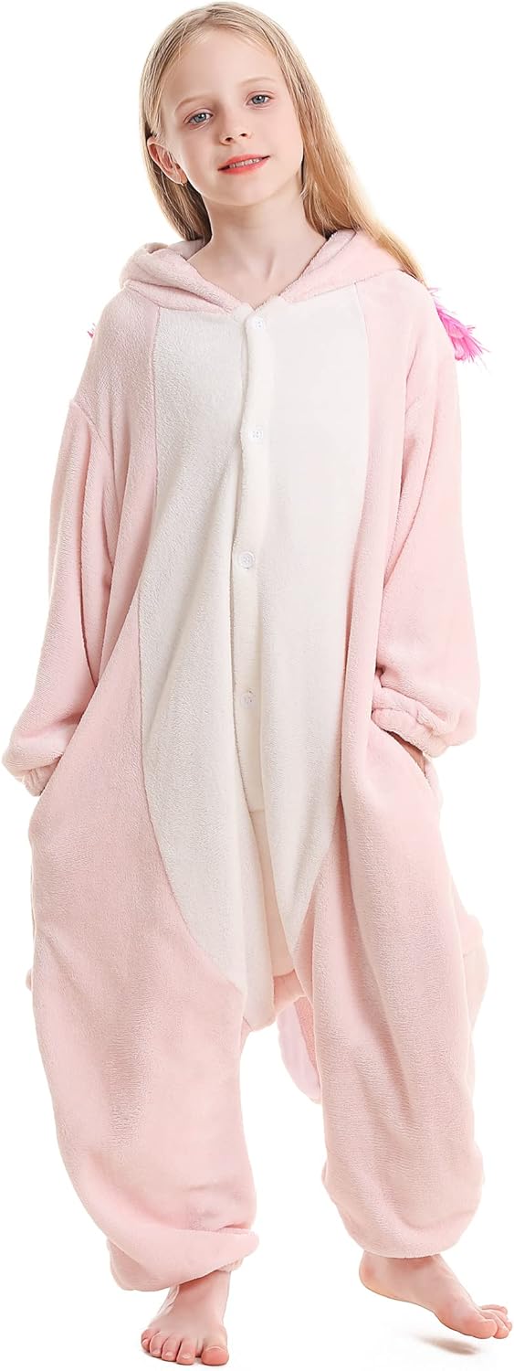 ATOZ Onesie for Kids, Animal Pajamas Halloween Cosplay Costume for Girls Boys - Image 3