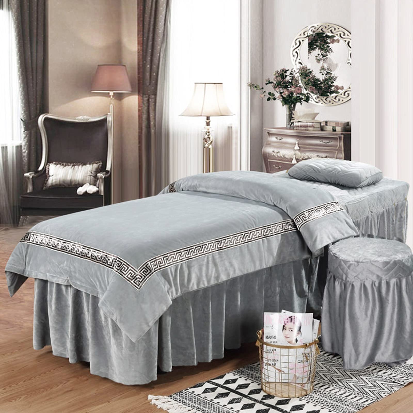 Ensemble de massage crystal velvet pour une expérience spa relaxante à la maison