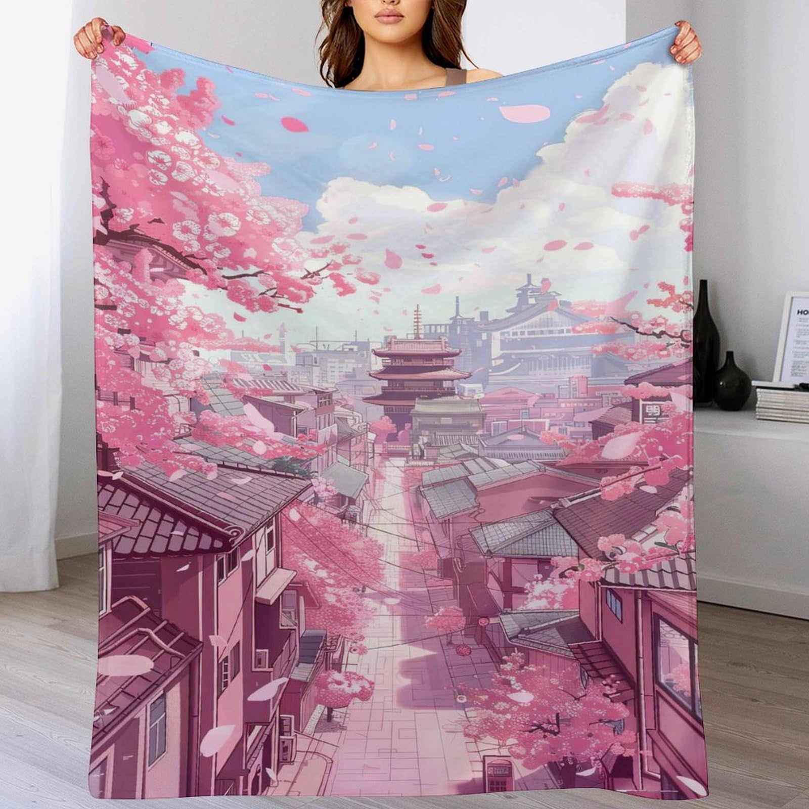 Couverture douce de salon en polaire pour vos soirées cocooning devant la télé