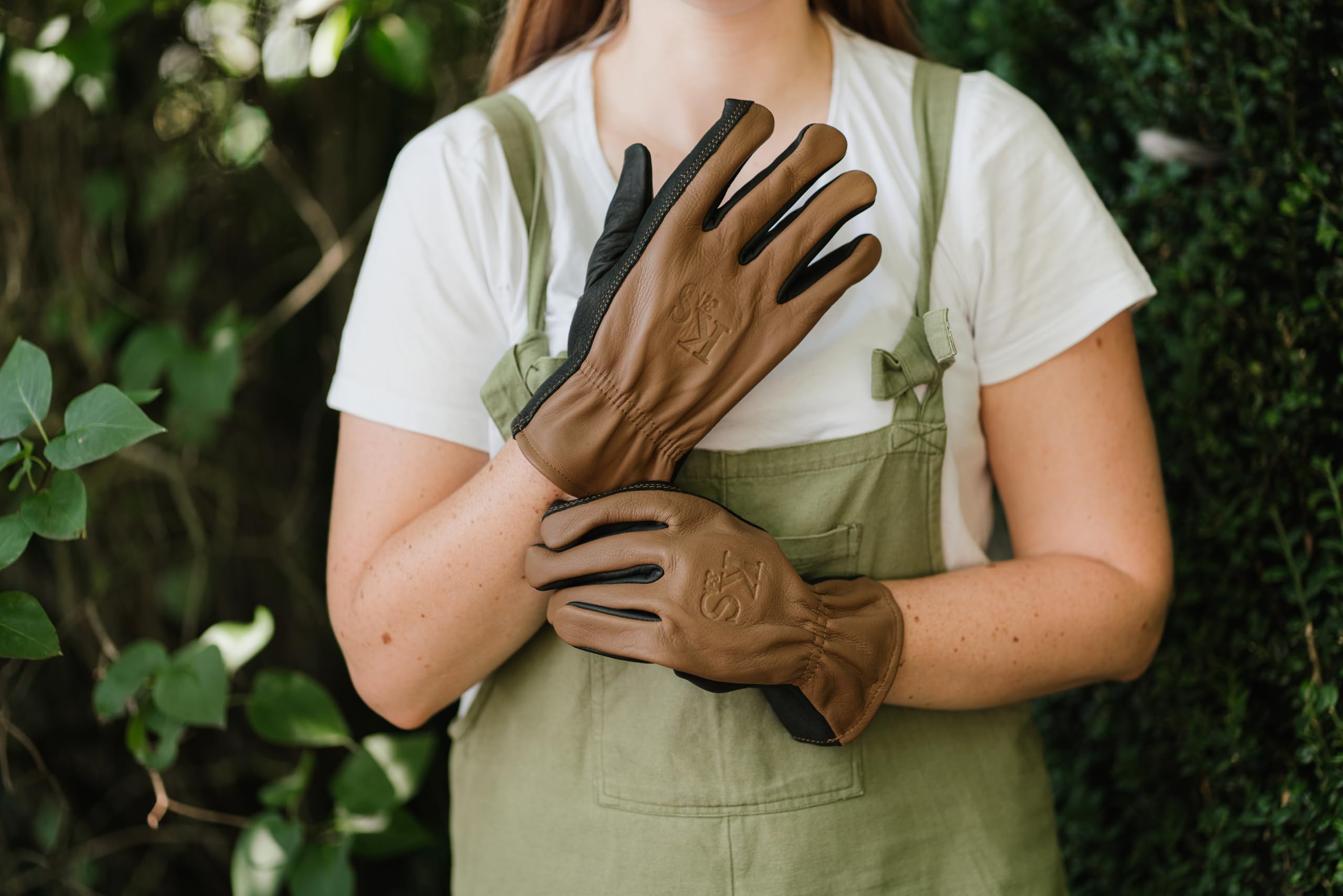 Kent & Stowe KS Surefit - Guantes de Piel súper Suaves medianos