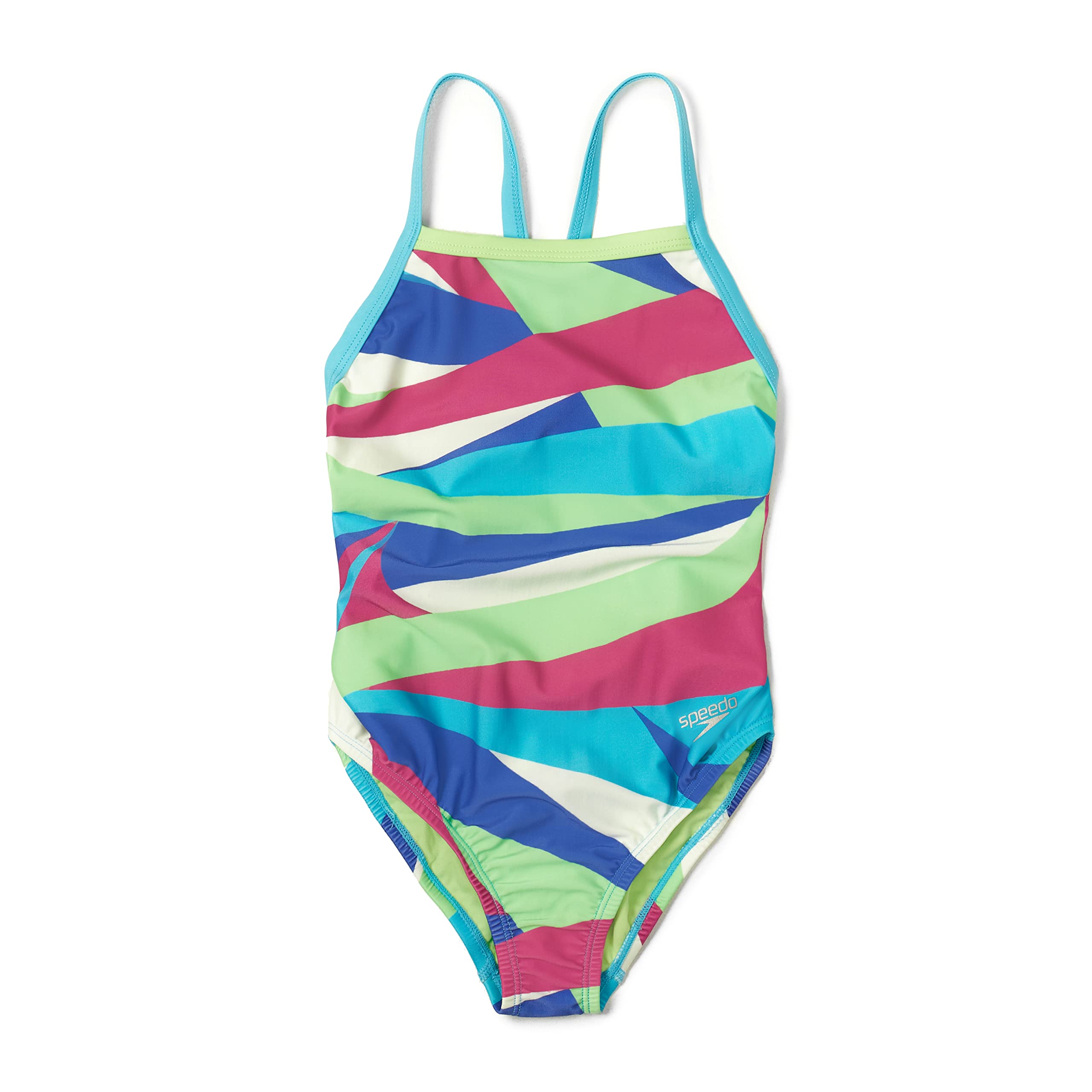 Speedo Girl's Swimsuit One Piece Thin Straps