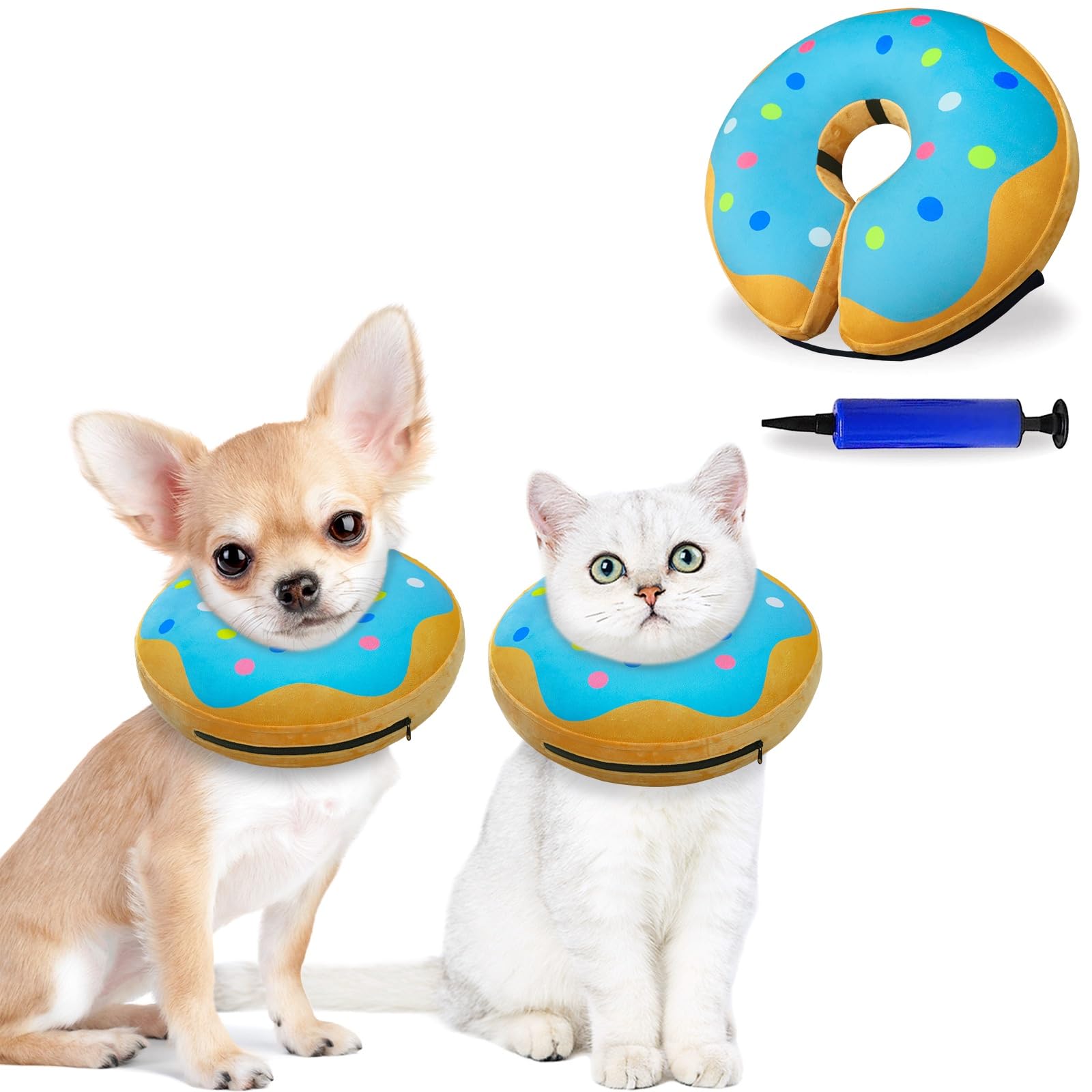 BINGPET Protective Dog Cone Collar,Soft Recovery Pet Cone For Dogs Cats