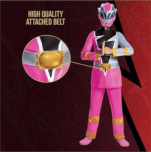 Miniatura 4 de Disfraz de Power Rangers Dino Fury Pink Ranger para niños