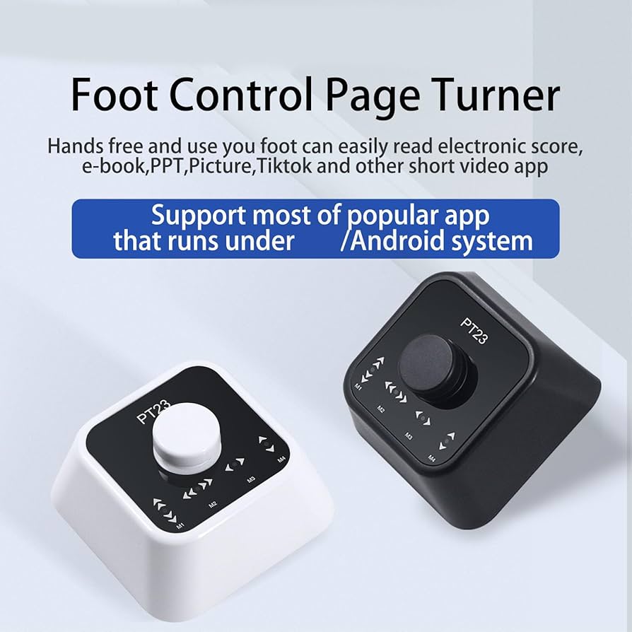 Amazon.com: Page Turner Pedal, PT23A Customisable Programmable