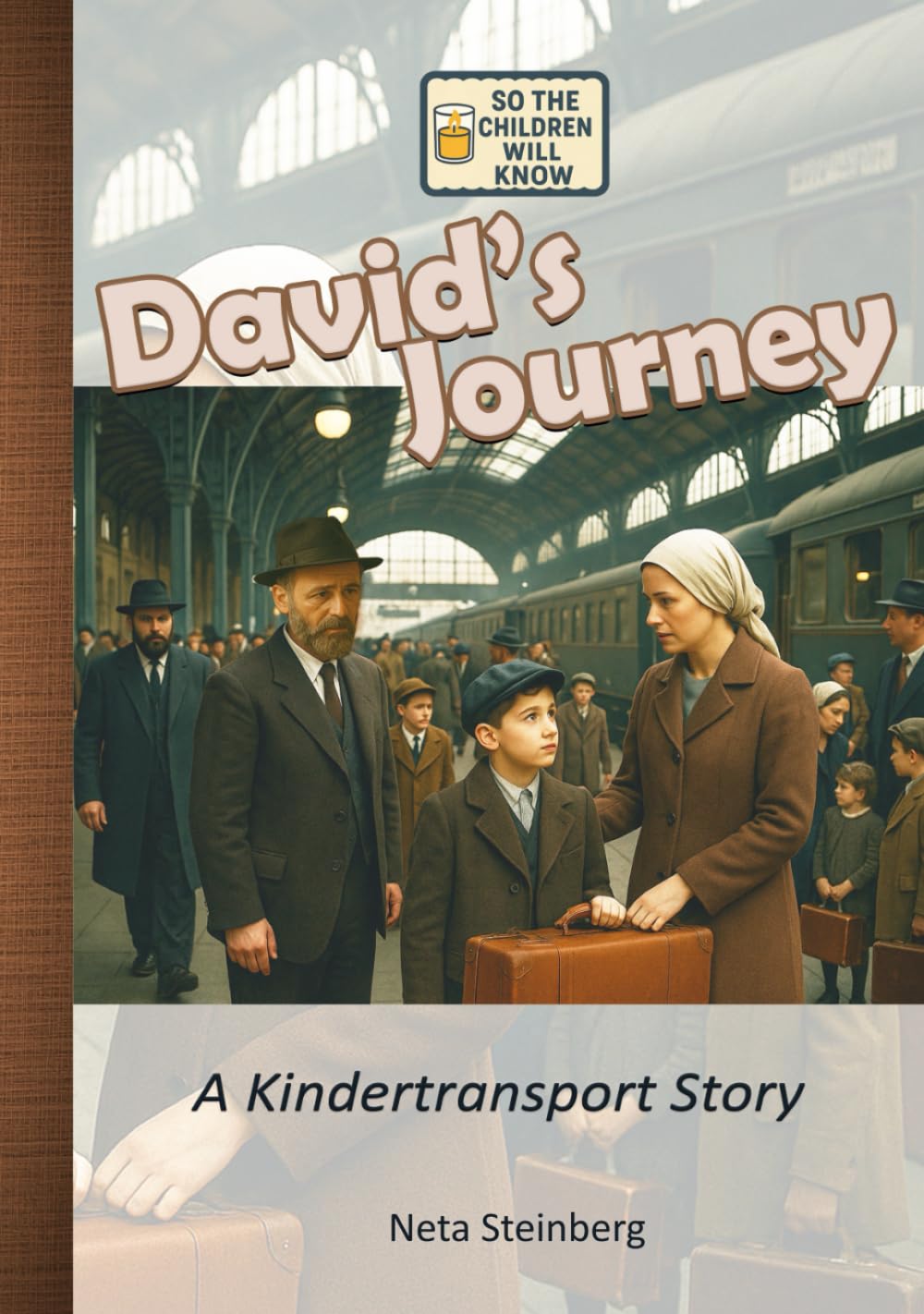 David's Journey: A Kindertransport Story. Holocaust for kids, Jewish children’s story, WWII refugee, Austria Holocaust, Jewish family, World War 2 ... history, historical fiction for middle grade,      Hardcover – July 22, 2025