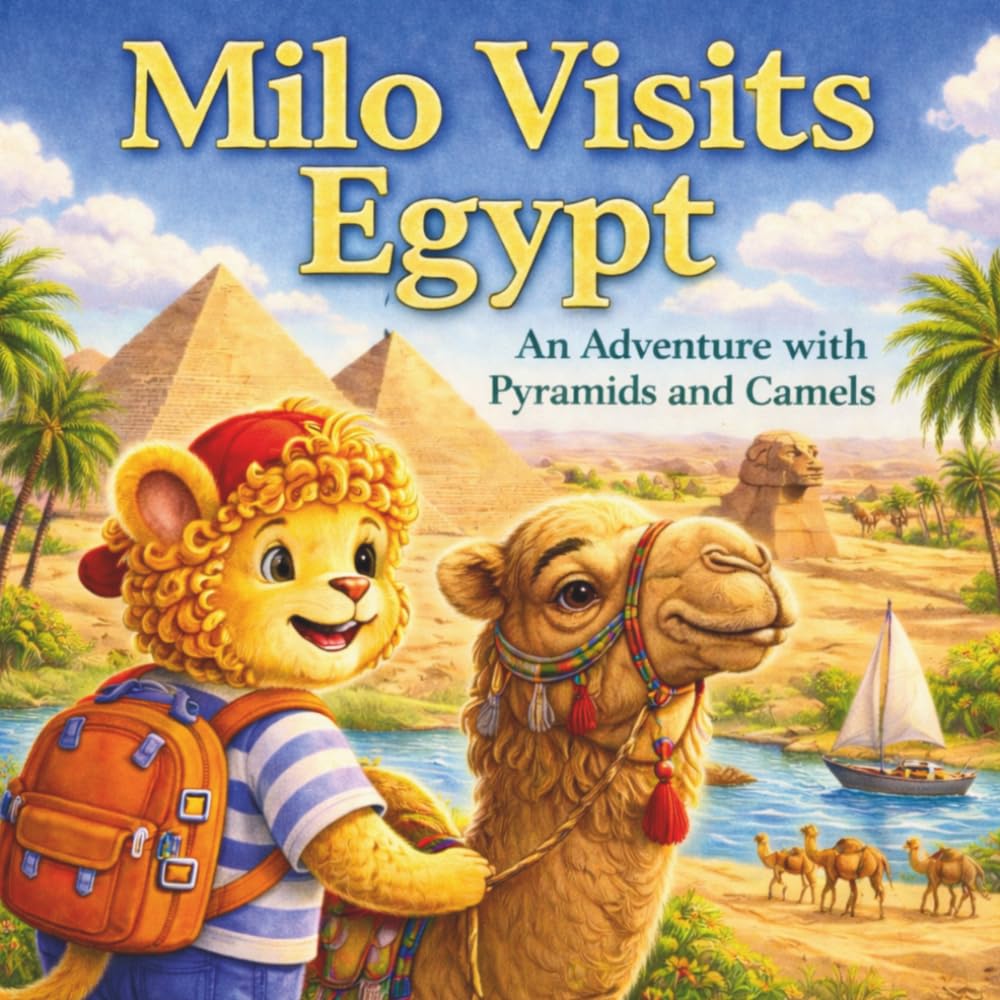 Milo Visits Egypt: An Adventure with Pyramids and Camels (Milo Adventure Series)