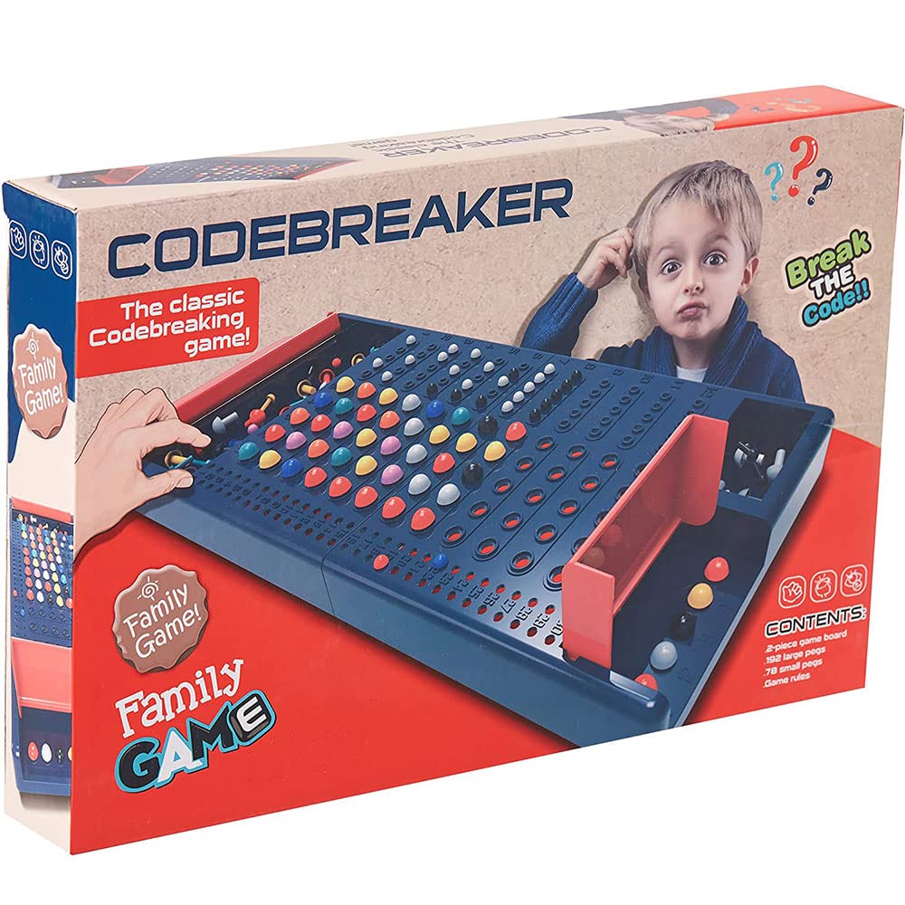 COOLBABY Children's Desktop Game,Parent-Child Interactive Competitive Board Games,Classic Codebreaking Game,Puzzle,Brain Development, L