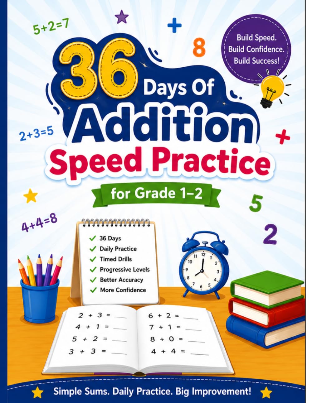 36 Days Of Addition Speed Practice