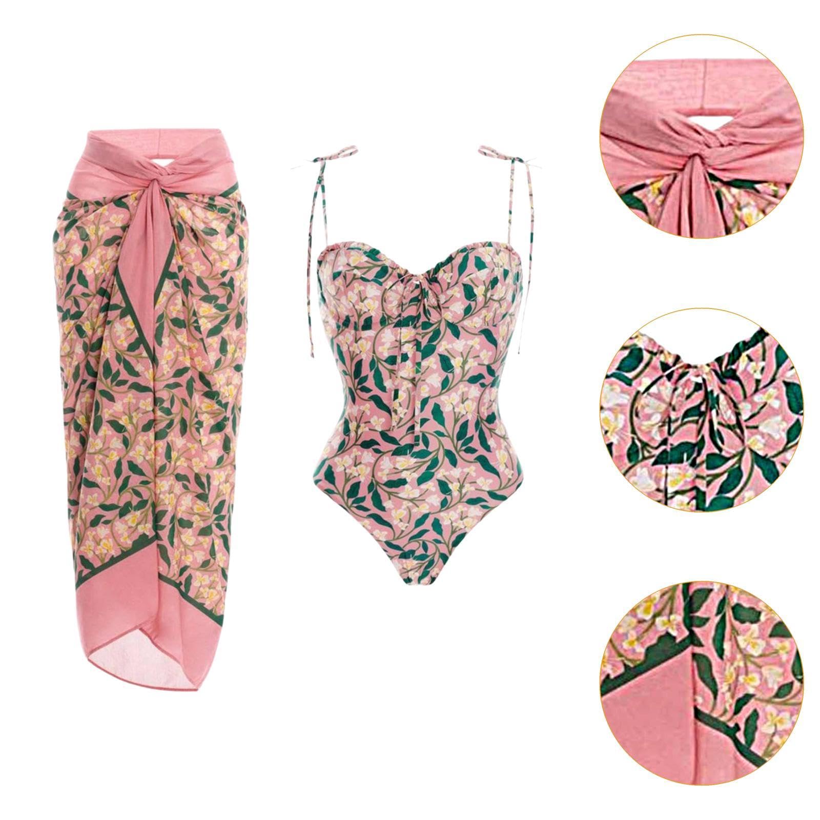 Costume Da Bagno Due Pezzi Da Donna, a, Ideale per Le Vacanze.