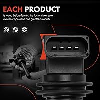 Vista 6 de A-Premium Paquete de bobinas de encendido del motor compatible con Porsche Cayenne 2003 2004 2005 2006 V8 4.5L