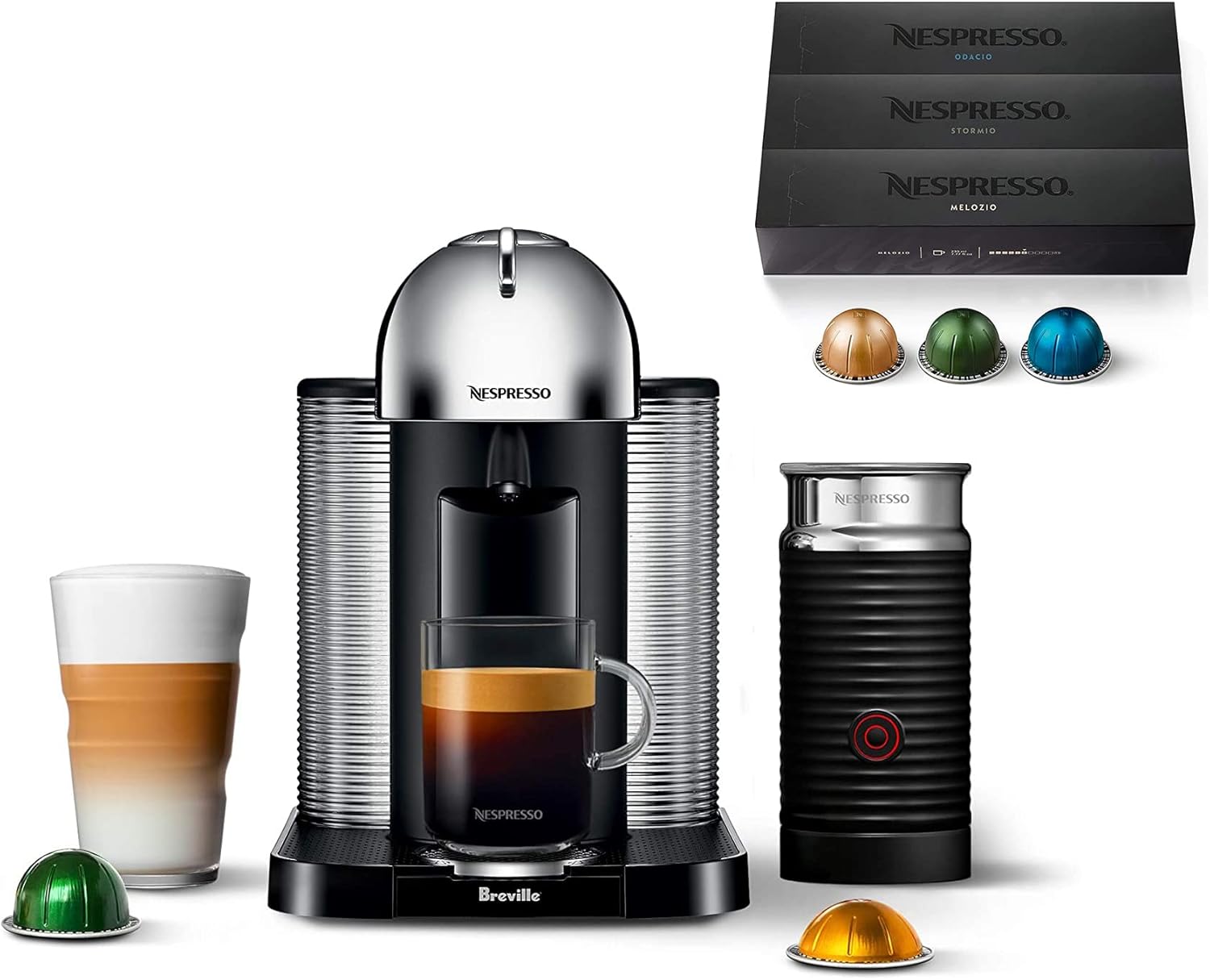 Nespresso Vertuo Máquina de café y espresso de Breville con cápsulas
