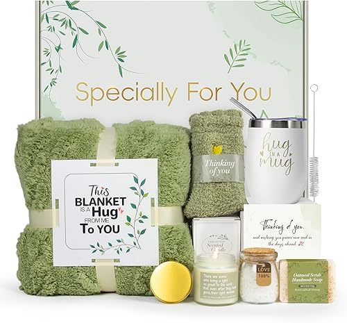 Cestas de Regalo de Condolencia para Pérdida de un Ser Querido, Paquete de Cuidado de Duelo para Mujeres, Regalo de Condolencia para Mamá, Papá,