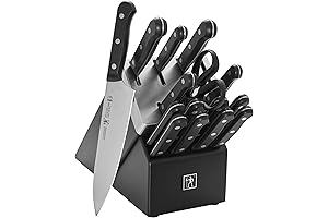 HENCKELS Solution Razor-Sharp 16-Piece, Knife set made in usa