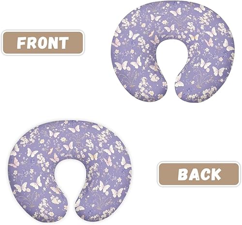 Miniatura 3 de Funda de almohada de lactancia para recién nacido, neutra, en forma de media luna, fundas de almohada de lactancia materna de repuesto, patrón de