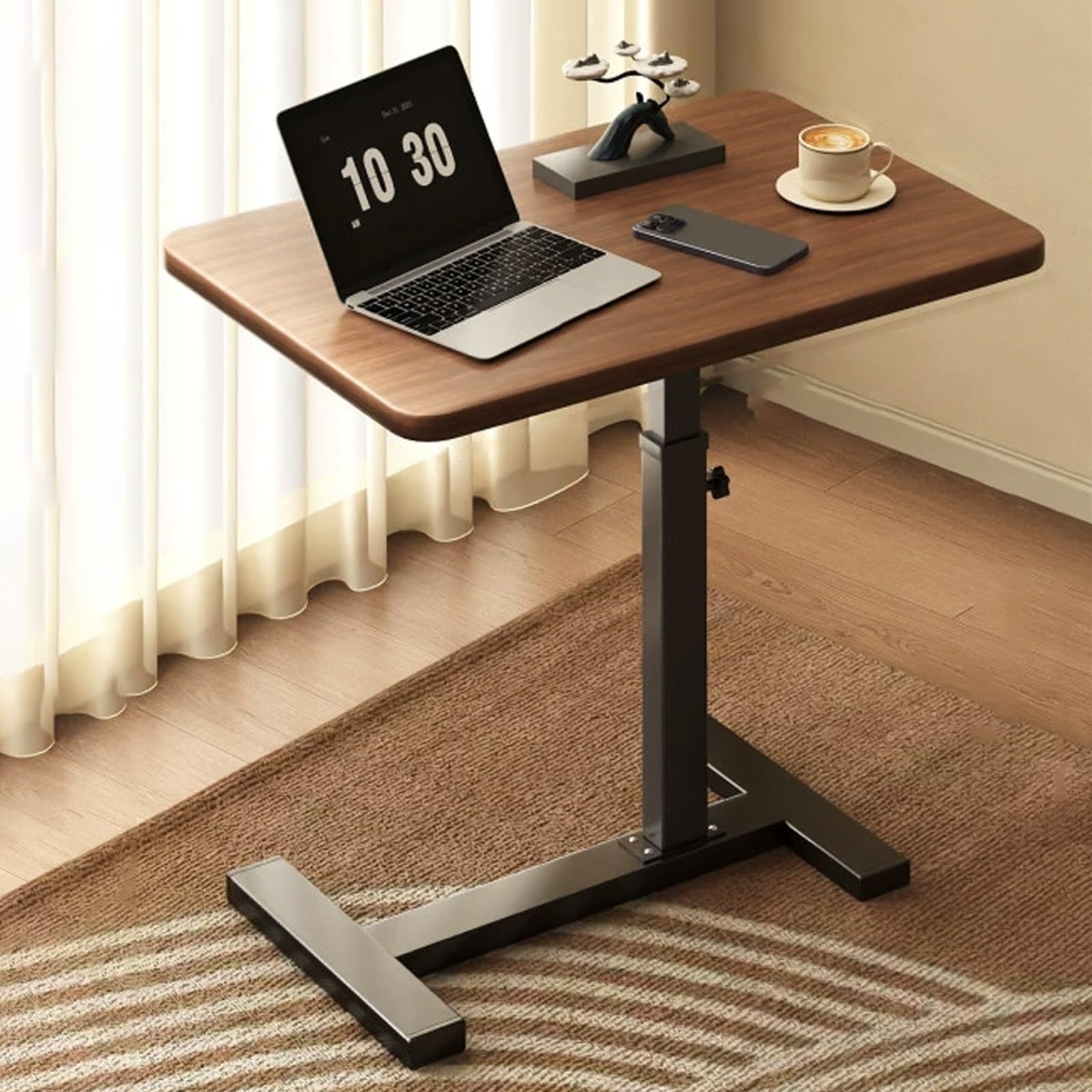 Tavolino da letto, tavolino da letto regolabile in altezza, tavolo da scrivania con carrello for laptop su letto mobile, tavolino da letto for ospedale con ruote, tavolo da pranzo for divano di casa,