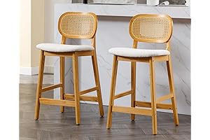 Nathan James Counter Stools: Mid-Century Modern Comfort