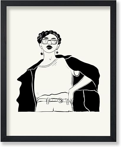 Miniatura 44 de Poster Master Póster de Groovy Woman – Impresión retro de moda – Arte de línea – Arte minimalista – Arte moderno – Arte abstracto – Arte en blanco y