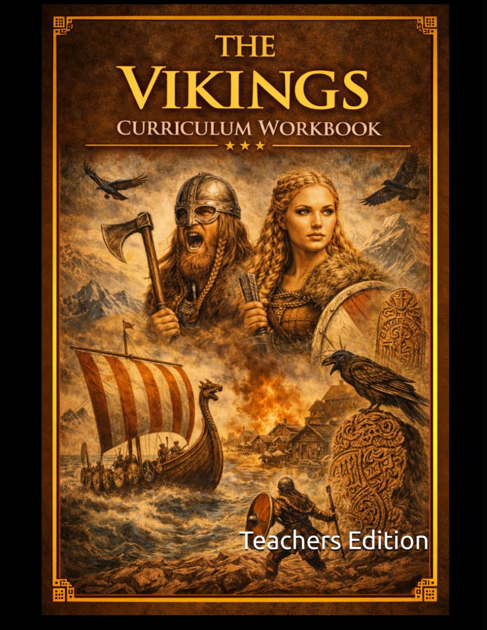 The Vikings Curriculum Workbook: Teachers Edition (World History Curriculum Workbooks)