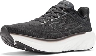 New Balance Tênis de corrida feminino Fresh Foam X 1080 V13, Preto/branco, 7.5
