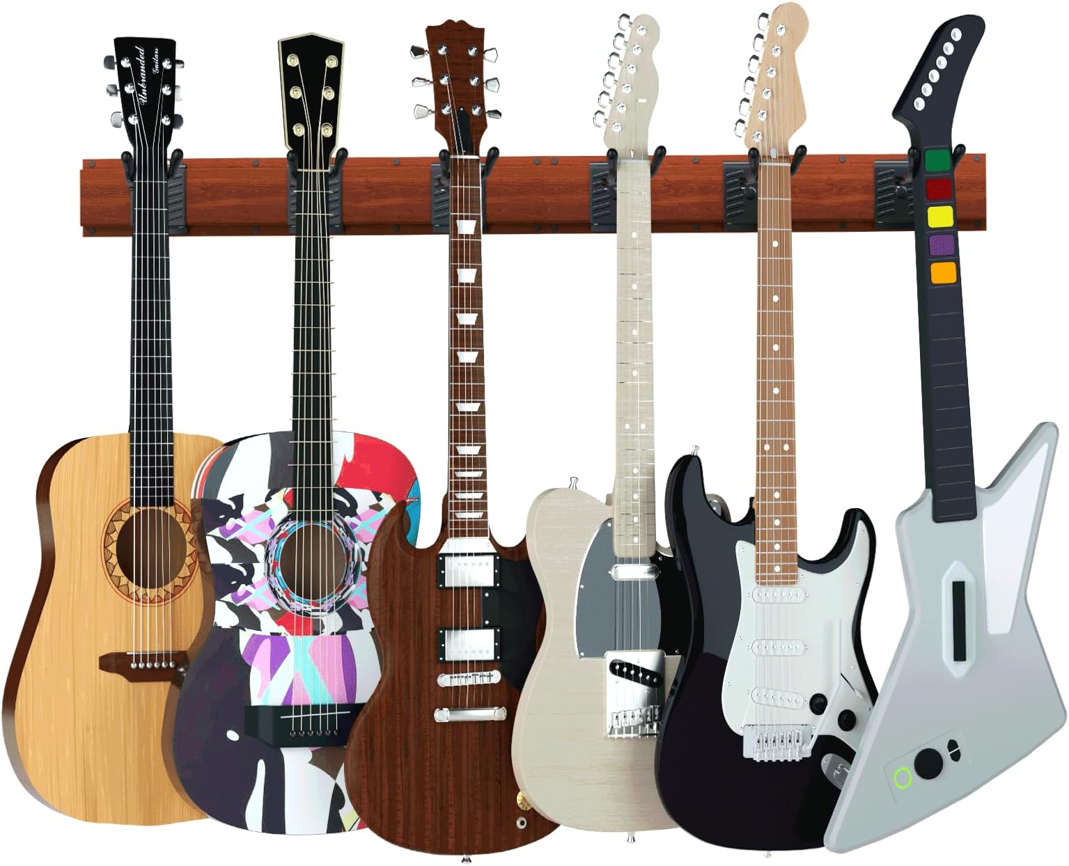 Amazon.com: String Swing Guitar Wall Rack, Multiple Guitar Wall Mount ...