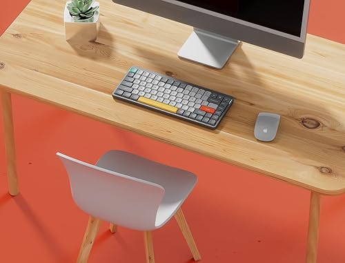 Miniatura 3 de nuphy Air75 Mechanical Keyboard 75 Low Profile Wireless Keyboard Supports Bluetooth 50 24G and Wired Connection Compatible with Windows and Mac OS