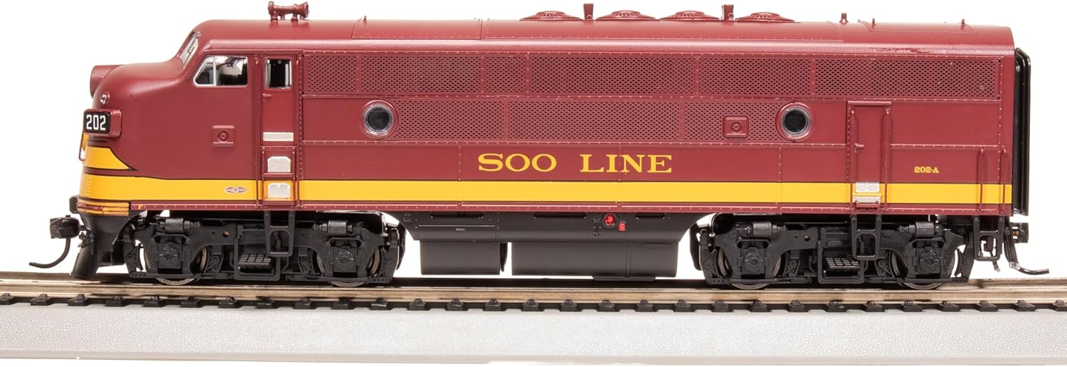Broadway Limited 8175 EMD F3A, SOO 202A, Maroon & Imitation Gold, Paragon4 Sound/DC/DCC, HO Scale