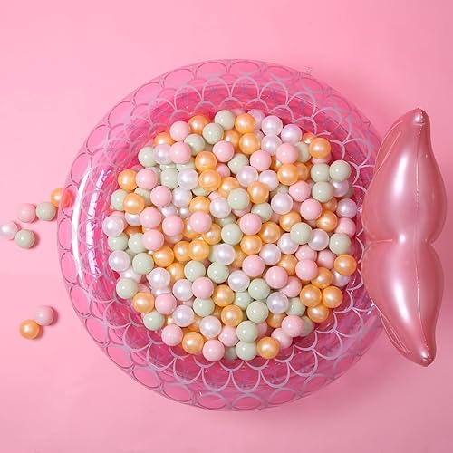 Miniatura 24 de GOGOSO Pelotas para niños pequeños, paquete de 50, 100, 200 bolas de plástico, sin ftalatos, sin BPA, no tóxicas, de 2.2 pulgadas, a prueba