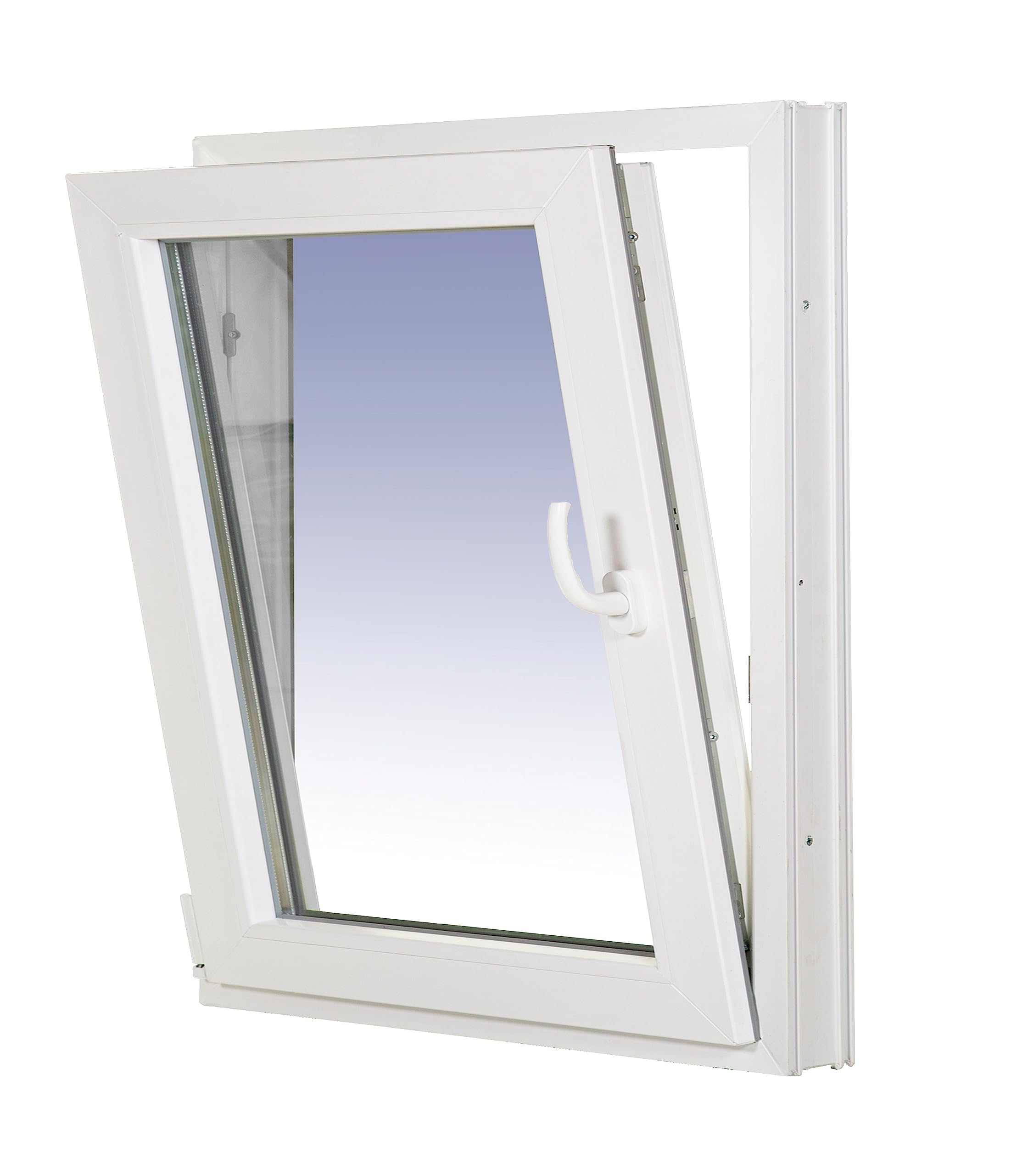 Ventanastock PVC 800x1000 Practicable Oscilobatiente Izquierda 1 hoja