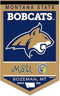 Montana State Bobcats Heritage History Banner Pennant