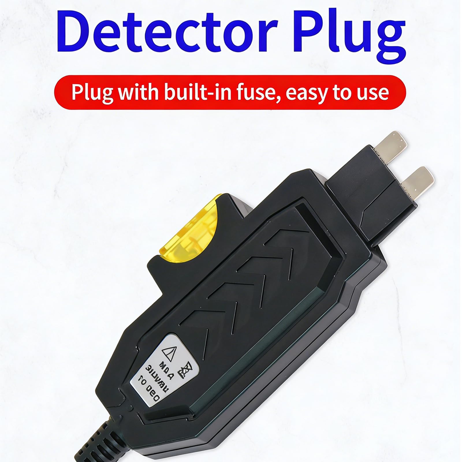 Analizzatori circuiti per fusibili automobilistici Strumento diagnostico per sistemi elettrici 0, 01-19, 99 A Rilevatore corrente per auto con tester per fusibili retroilluminato