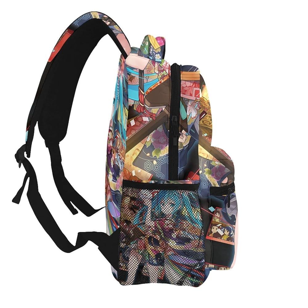 新品 初音ミク バックパック リュックサック 大容量 海外正規品 Amazon.co.jp: 初音ミク バックパック リュック 新型 機能
