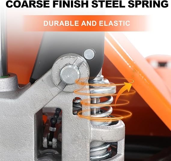 Tory Carrier Manual Pallet Truck - 5500LBS High - Capacity, 21 x 48 Forks, Industrial - Grade Heavy - Duty Solution for Efficient Warehouse & Factory Material Handling