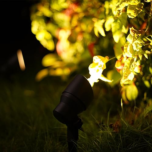 Miniatura 5 de Malibu - Proyector LED de bajo voltaje, iluminación de paisaje, para exteriores, para paredes, árboles, banderas, luz decorativa, 6 W, 12 V CA para