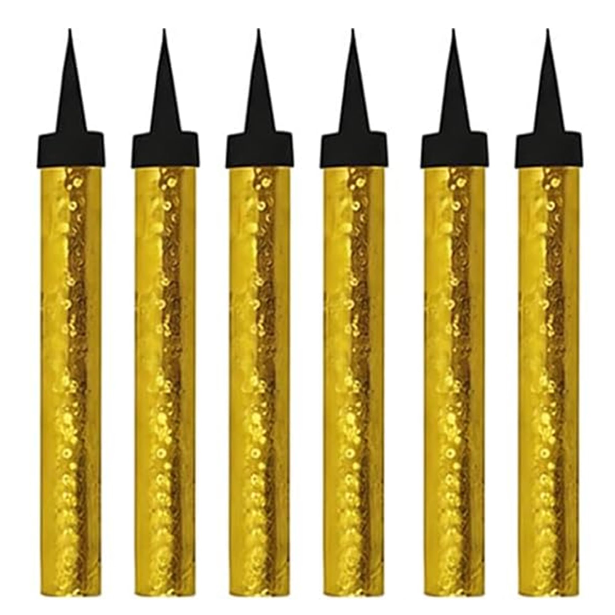 CRSTAL25 Gold Sparkling Fountain Candles in Pack of 6 | Low-Smoke, Bright Sparkle & Long-Lasting Effect | Great for Birthdays, Anniversaries, Weddings & Parties — image 1