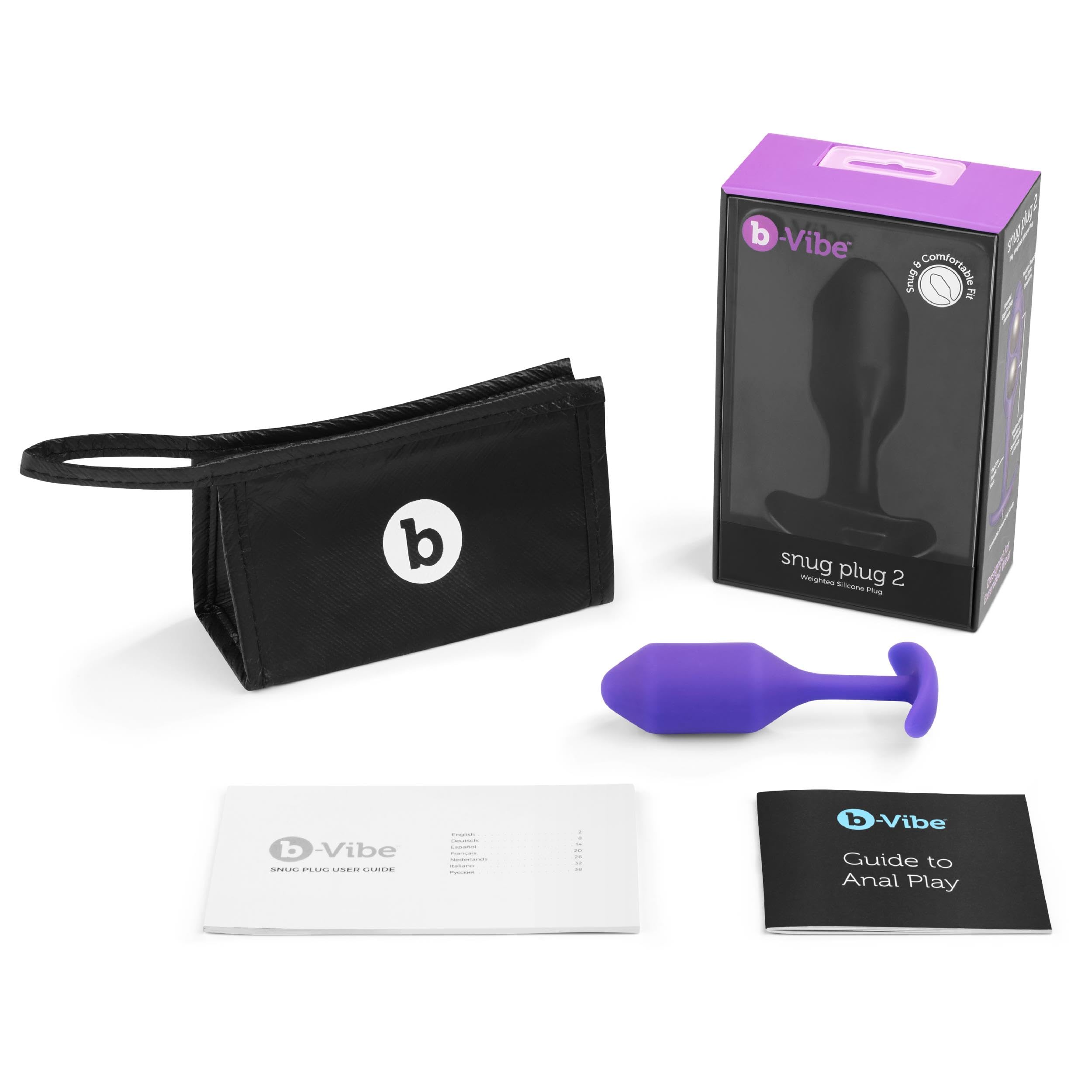 Amazon.com: b-Vibe Snug Plug 2, Weighted Silicone Butt Plug, Beginner Anal Plugs - Sex Toys for Adults, 114g (Purple) : Health & Household Amazon.com: b-Vibe Snug Plug 2, Weighted Silicone Butt Plug, Beginner Anal Plugs - Sex Toys for Adults, 114g (Purple) : Health & Household