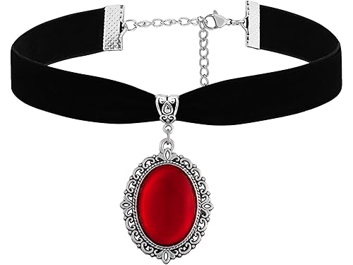 Black Velvet Victorian Choker, Black Choker, Goth Gothic Necklace, Vintage