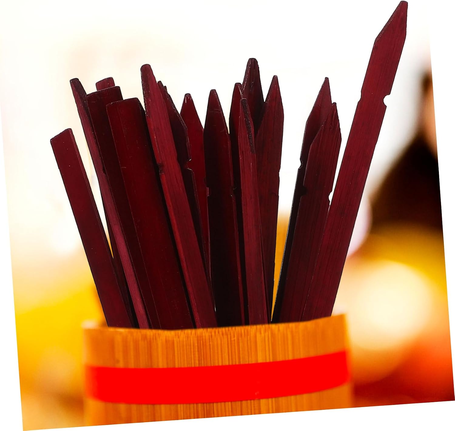 100Pcs Blank Bamboo Divination Sticks for Fortune Telling and Spiritual Practices for Home and Temple Use Buddhism Divination Tools