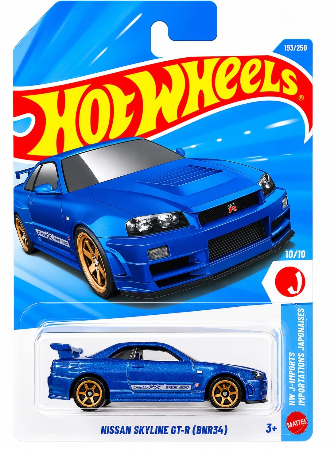 Hot Wheels HW J-Imports IMPORTATIONS JAPONAISES Nissan Skyline GT