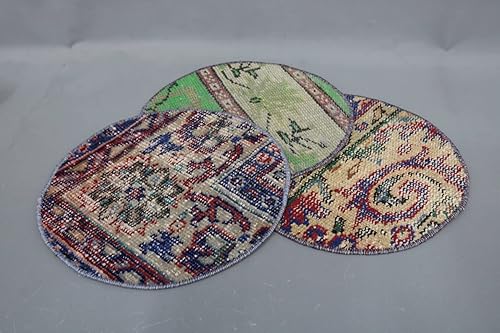 Miniatura 2 de Mesa, almohadilla para taza de café, decoración de cocina, placa inferior beige, posavasos para alfombra de 14 x 14 pulgadas, placa inferior