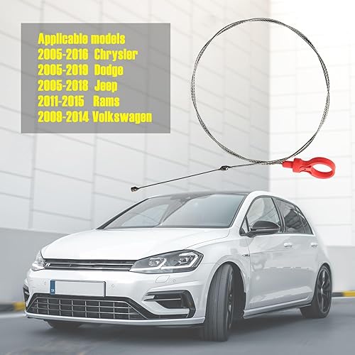 Miniatura 4 de BACKVOLT Herramienta de varilla de medición de líquido de transmisión de 52.83 pulgadas 917-327 8863B 9336A 42RLE NAG1 45RFE 62TE compatible con