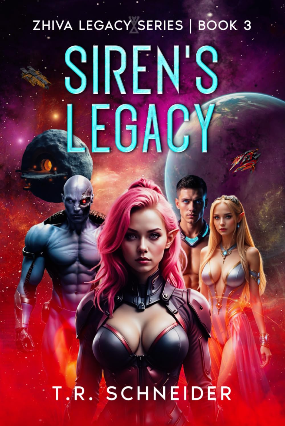Siren's Legacy: A Dystopian Space Opera of Empires, Passion, and Genetic Conspiracy (Zhiva Legacy)