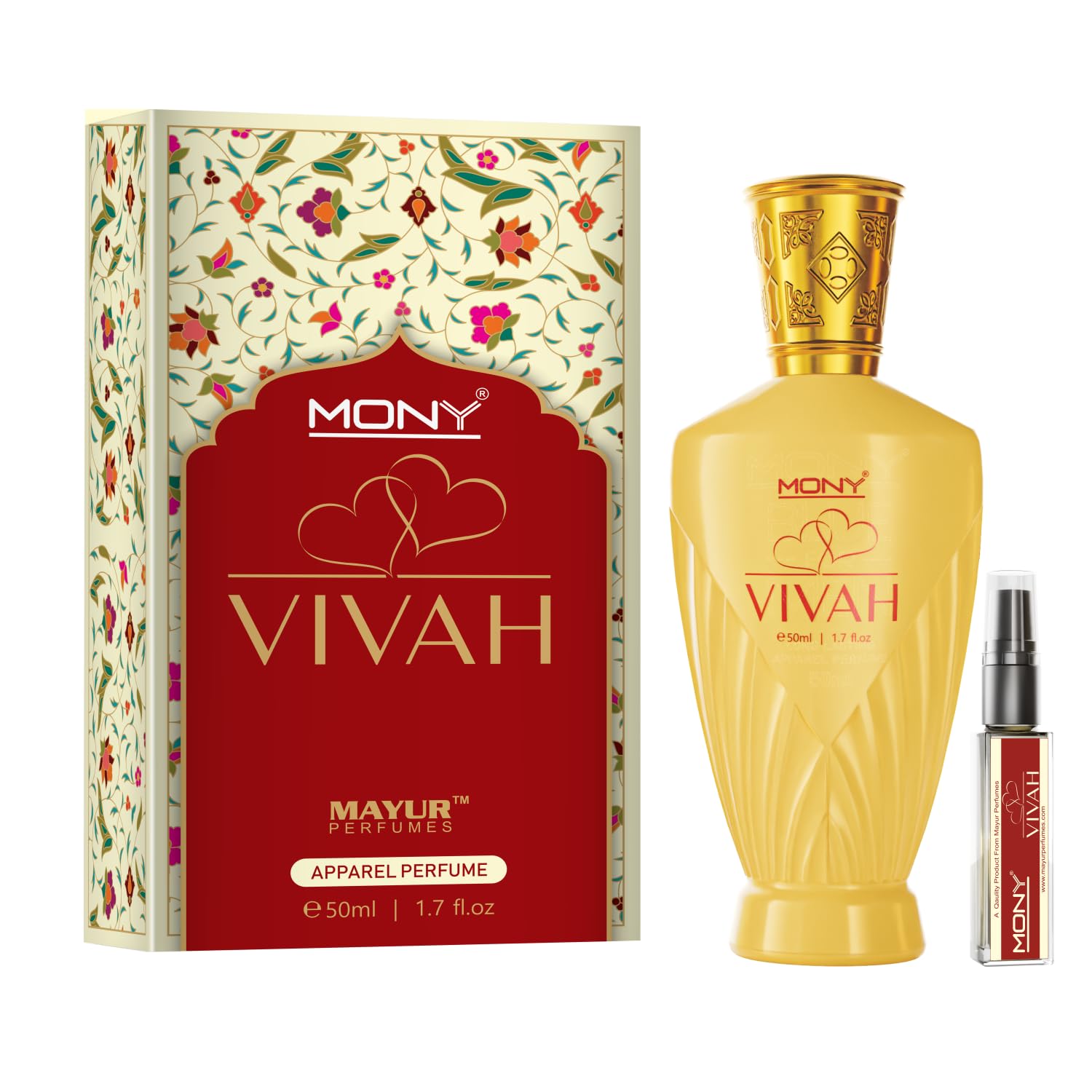 MONY Vivah Perfume | Premium French Long Lasting Fragrance 50 ML-image-11