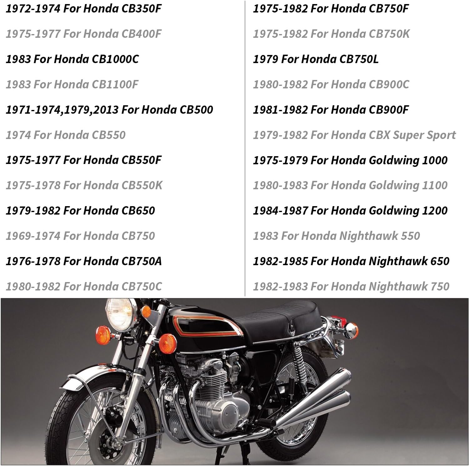 1 PCS Oil Filter For Honda CB350F CB500 CB550 CB650 CB750 CB900F CB1100F, For Goldwing 1000 Goldwing 1100 Goldwing 1200 OEM #15410-426-000 15410-422-000 15410-426-010