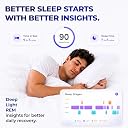 Alti Nova Smart Ring for Men & Women – Fitness Tracker Ring with Sleep Monitoring, Heart Rate Tracking, Activity Tracker, Compatible Android & iOS with Free App Subscription (Black, 8) gallery image