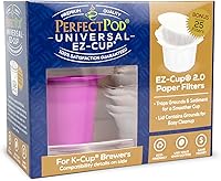 Vista 2 de Universal EZ-Cup Caspule de café reutilizable de Perfect Pod – Para uso con cafeteras de una sola porción de 1 corriente o multiflujo