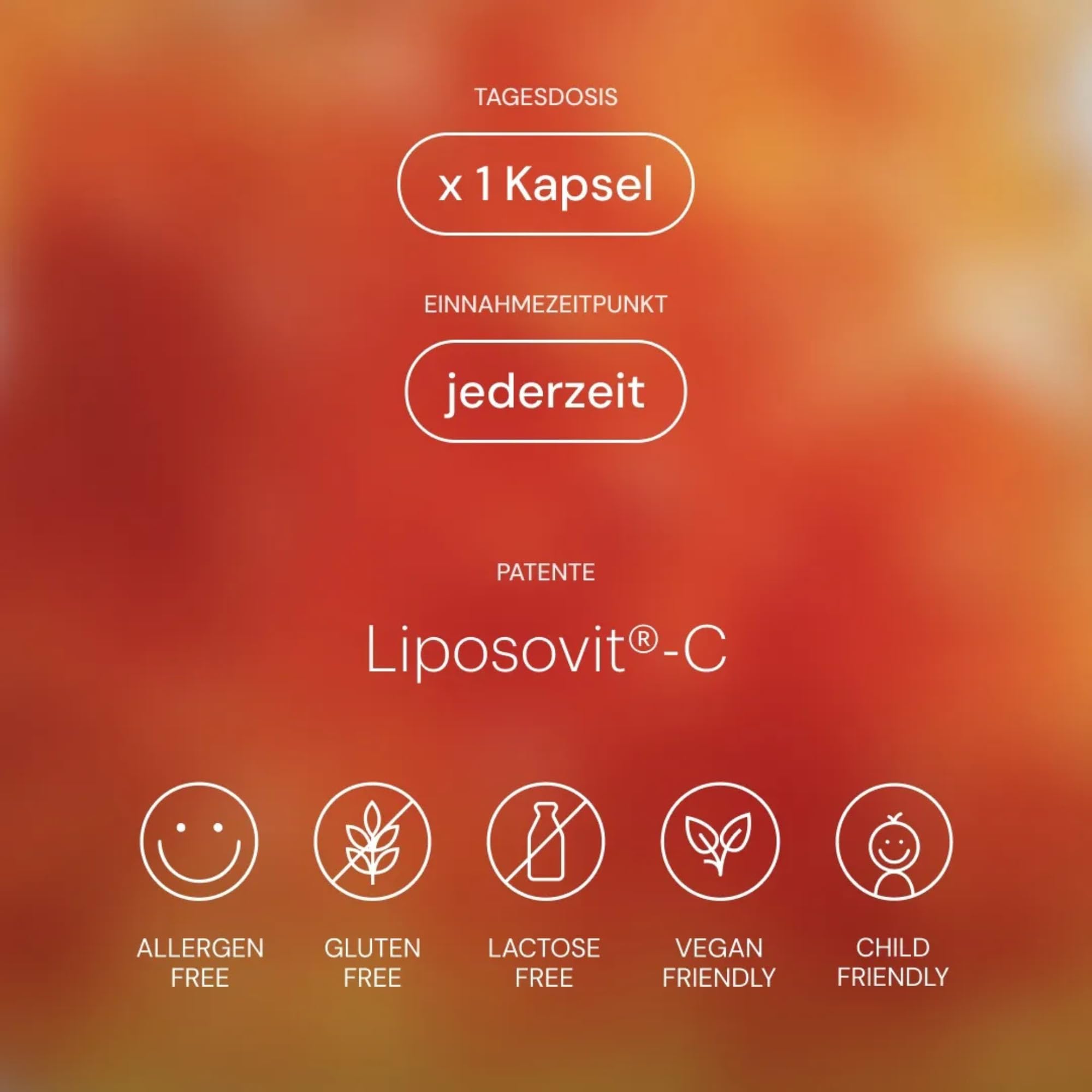 Vitamin C Liposomal Gepuffert Hochdosiert 60 Kapseln Verbesserte Aufnahme dank Liposovit® Immunsystem + Antioxidativer Schutz + Kollagenproduktion Vegan + Laktosefrei be levels