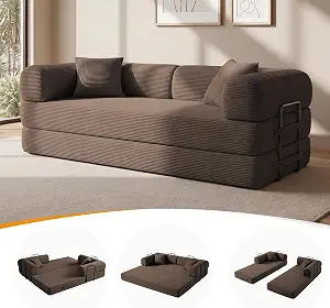 15 Best Sofa Beds in Canada for Comfort and Style 17 79-Inch Convertible Sofa Bed Set, 4-in-1 Modular Couch for Living Room