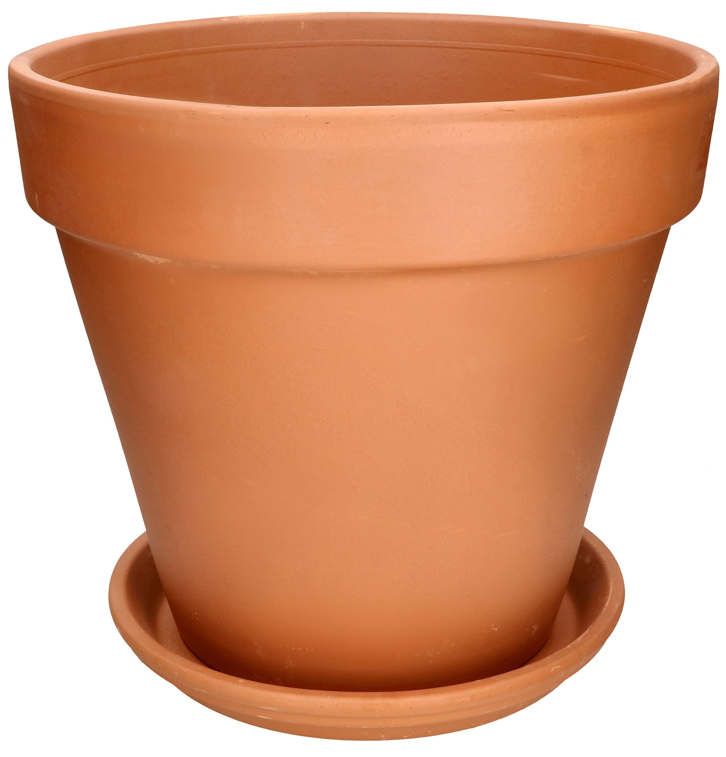 KOTARBAU® Terracotta Flower Pot Planter for Indoor and Gardens (Terracotta 39 cm)